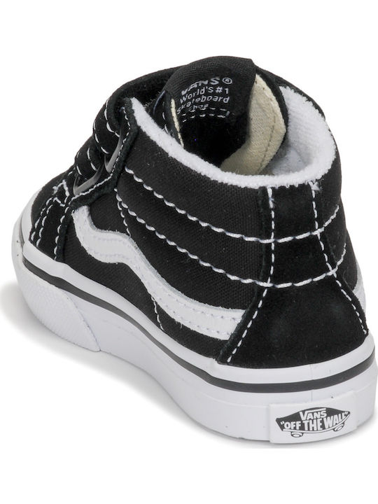 Td Sk8-Mid Reissue V Παιδικά Sneakers High με Σκρατς Μαύρα