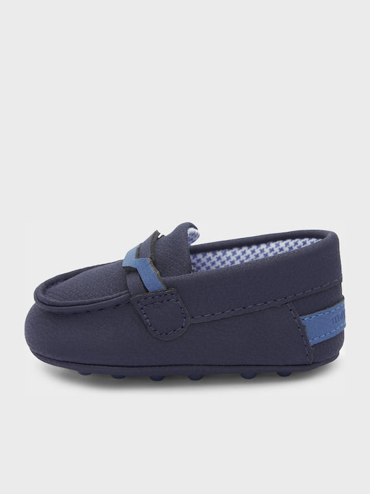 Mayoral Soft Sole Baby Moccasins Blue