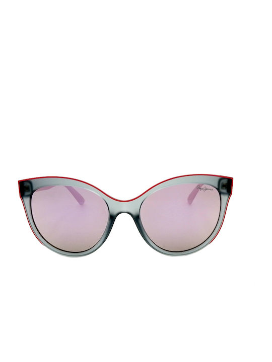 Pepe Jeans Women's Sunglasses with Gray Plastic Frame PJ7359-C3