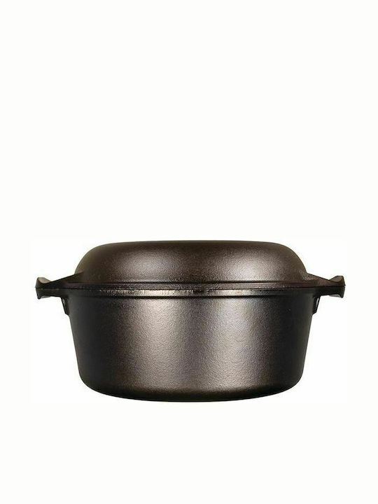 Lodge Βαθιά Κατσαρόλα από Μαντέμι 4.73lt / 27cm
