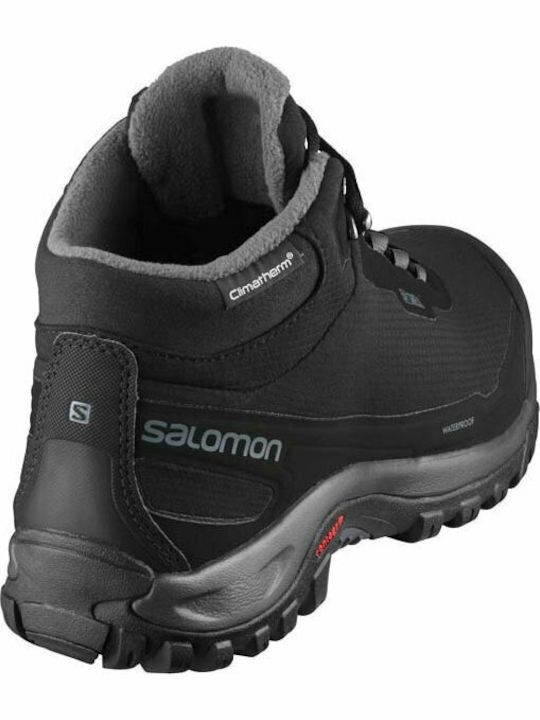 Salomon Shelter CS Men's Hiking Waterproof Boots Black / Ebony