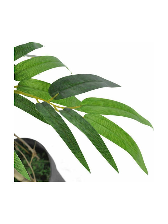 vidaXL Künstliche Pflanze in Blumentopf Bamboo Grün 90cm 1Stück