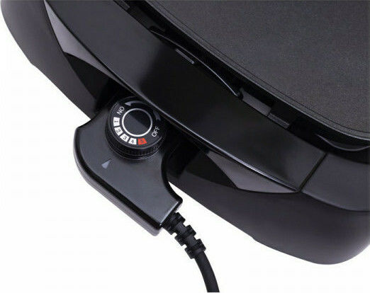 Adler AD-6610 Tabletop Electric Grill With Grate and Smooth Plate Max Power 3000W With Lid and Adjustable Thermostat 40x30cm