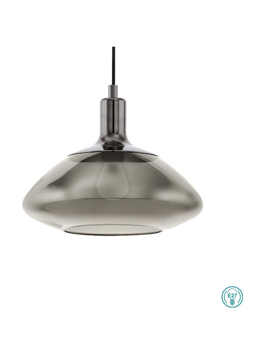 Eglo Torrontes Pendant Light Single-Light for Socket E27 Silver