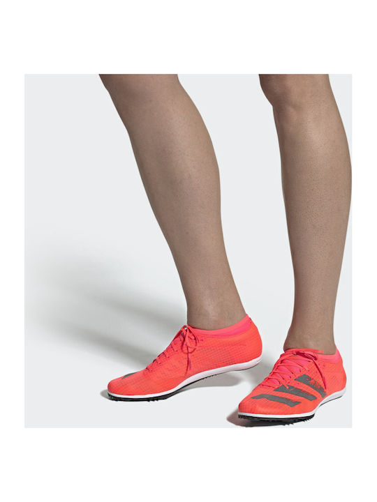 Adizero Ambition Sport Shoes Spikes Signal Pink / Core Black / Copper Metallic / Coral