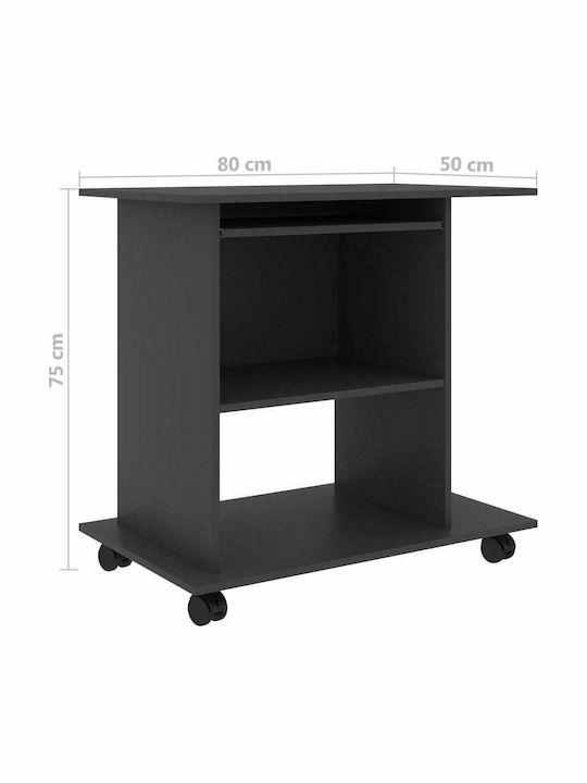 Computer Büro Gray 80x50x75cm