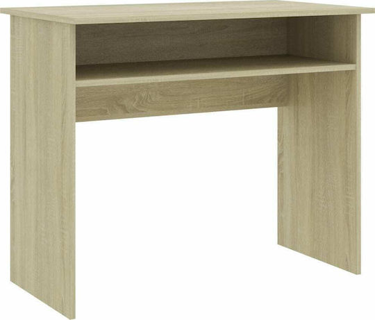 Γραφείο Ξύλινο Μπεζ 90x50x74εκ.