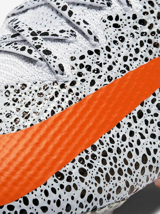 Nike Mercurial Vapor 13 Elite CR7 Safari FG Niedrig Fußballschuhe mit Stollen Orange