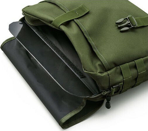 MCS Saddlebag Geanta Laterala pentru Motociclete 10lt in Verde culoare