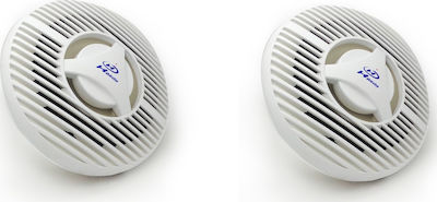 Hasda Waterproof Marine Speaker Set 6.5" with 120W RMS White