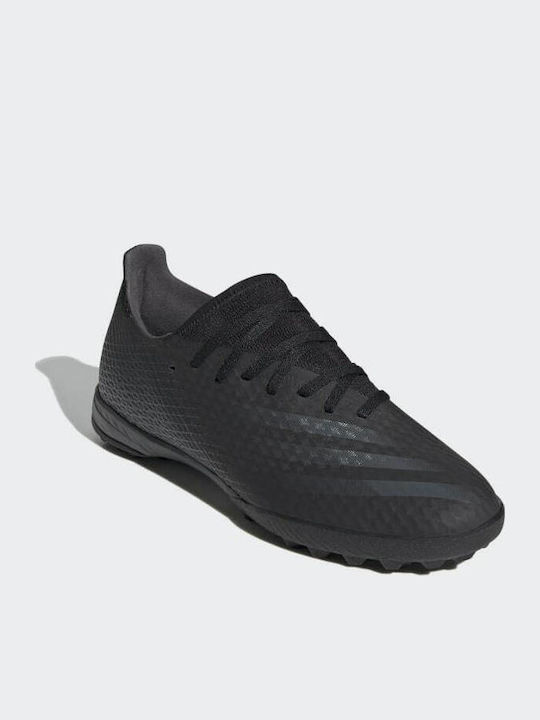 adidas X Ghosted.3 Ποδοσφαιρικά Παπούτσια με Σχάρα TF Core Black / Grey Six