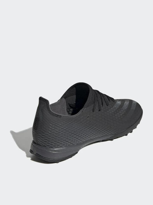 adidas X Ghosted.3 Ποδοσφαιρικά Παπούτσια με Σχάρα TF Core Black / Grey Six