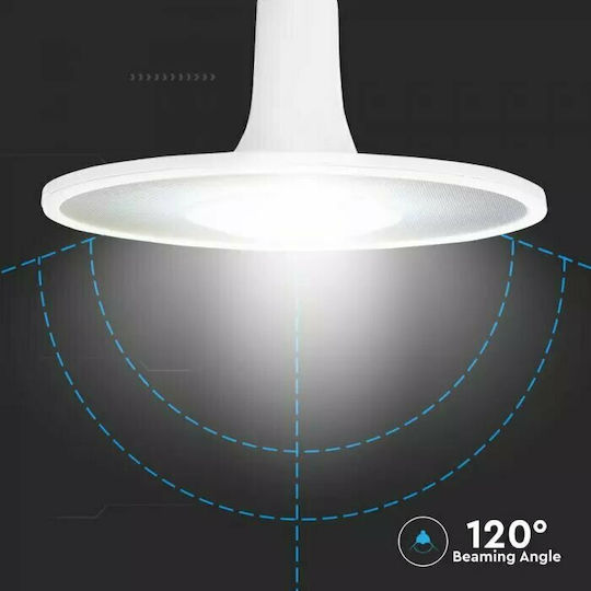 V-TAC LED Bulb 18W 125mm for Socket E27 Cool White 1200lm