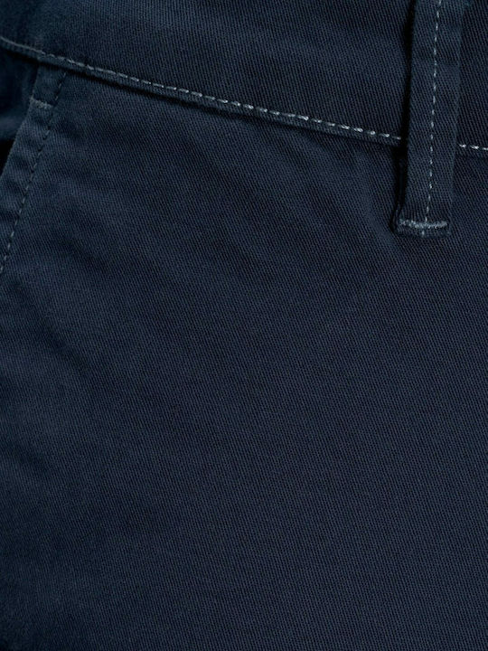 Marco Παντελόνι Chino Ελαστικό σε Slim Εφαρμογή Navy Blazer