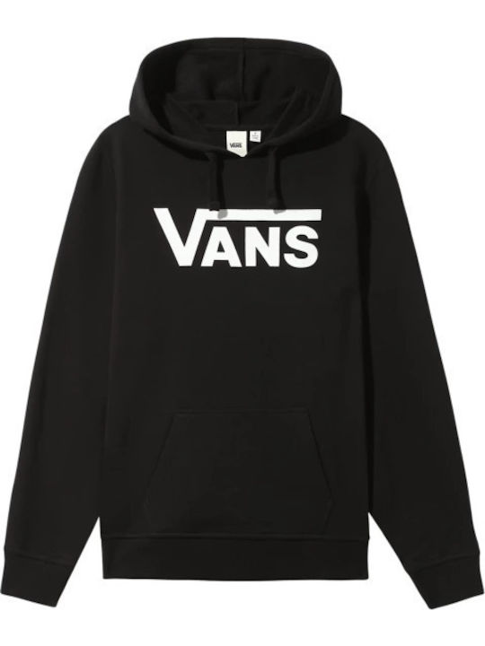 Classic V Women's Sweatshirt Hooded Black