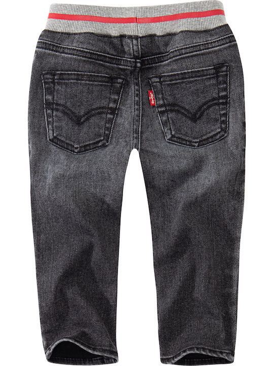 Levi's Pantaloni copii din material textil Negru