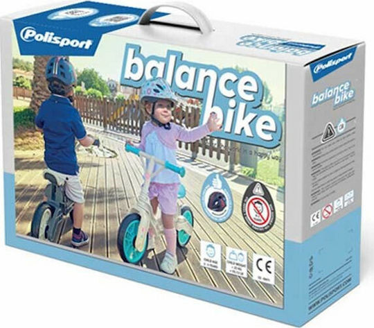 Polisport Παιδικό Ποδήλατο Ισορροπίας Balance Bike Γκρι