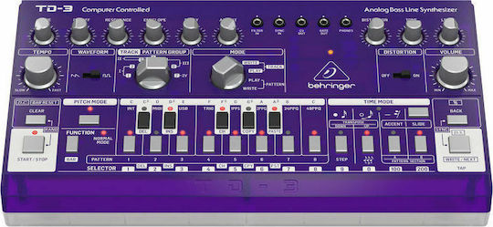 Behringer TD-3 Lila Transparent TD-3-GP