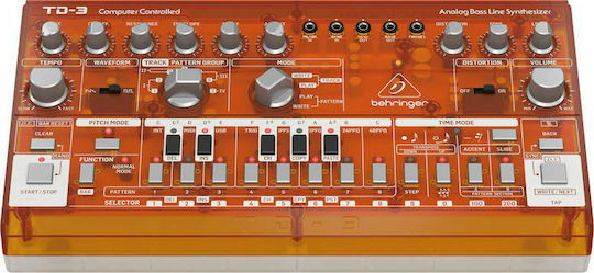 Behringer TD-3 Orange Transparent