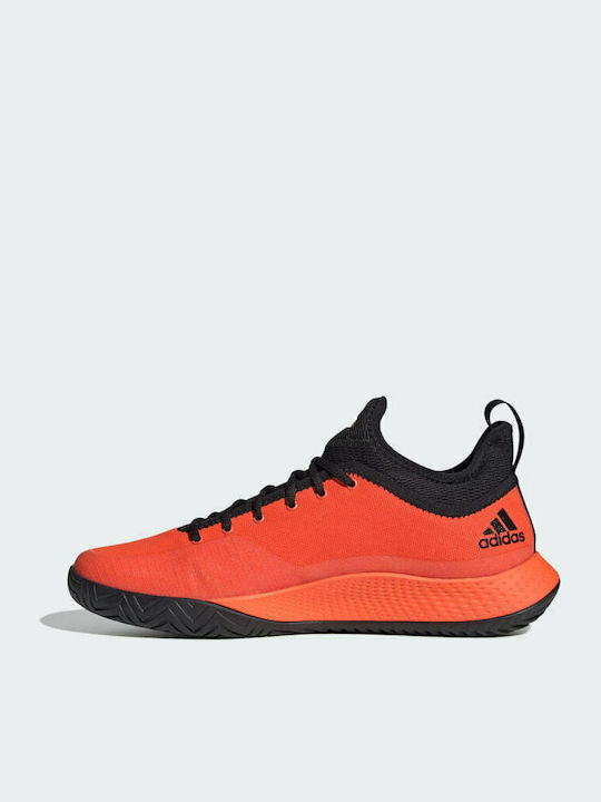Adidas Defiant Generation Multicourt Men's Tennis Shoes for All Courts Solar Red / Core Black