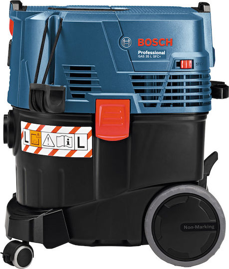 Bosch GAS SFC+ Professional Staubsauger Flüssigkeiten / Feststoffe 1380W mit Kunststoff Behälter 35Es
