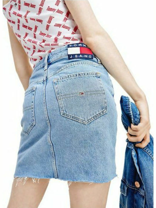 Tommy Hilfiger Denim Mini Rock in Mehrfarbig Farbe DW0DW08125-1AJ