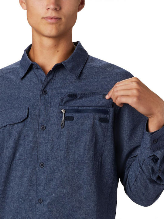 Irico Long-sleeved Shirt Navy Blue