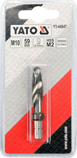 Yato YT-44847 Τρυπανοκολαούζο HSS 10x1.5mm