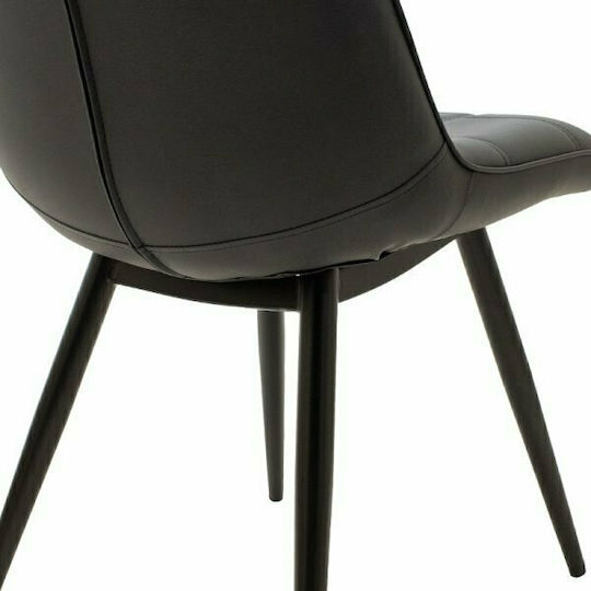 Nely Scaune Sala de mese Anthracite 1buc 47x61x85buc