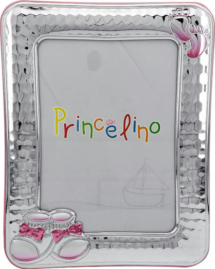 Prince Silvero Silver Photo Frame Shoes 9x13cm