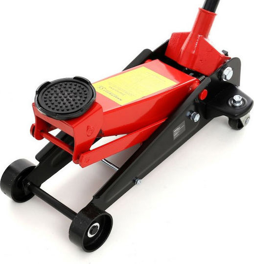 Kraft & Dele Hydraulic Carriage Jack with Lifting Capacity up to 46cm and Weight Capacity up to 3 Tons Trolley jack 4ton