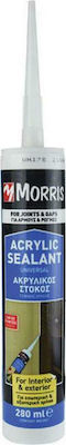 Morris Acryl-Silikon für Holz Weiß 280ml