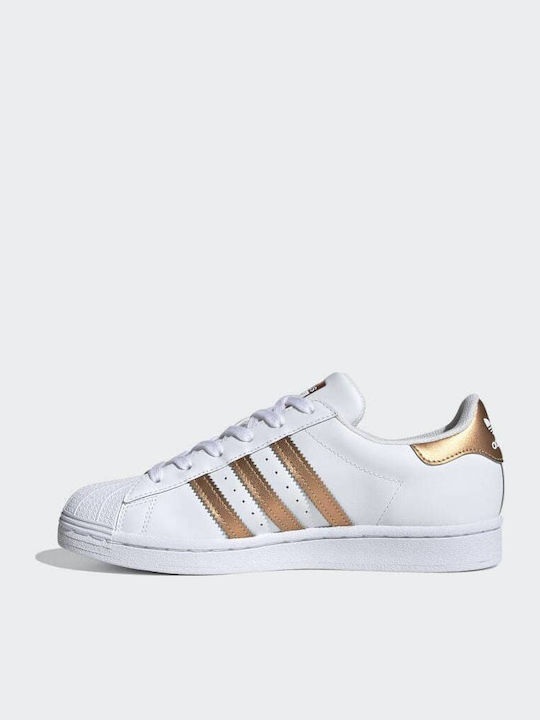 Superstar Sneakers Cloud White / Copper Metallic / Core Black