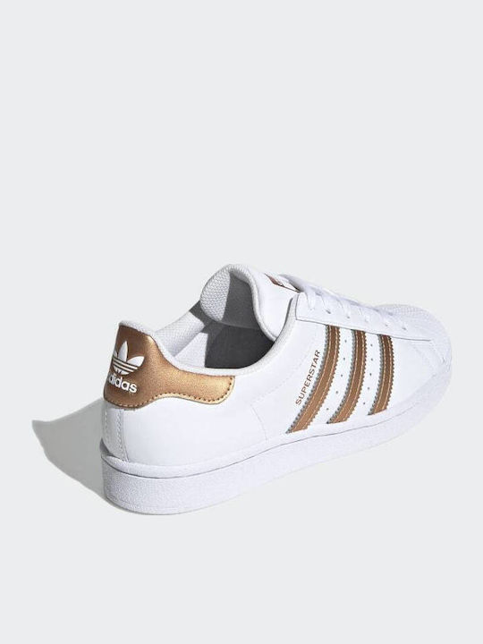Superstar Sneakers Cloud White / Copper Metallic / Core Black