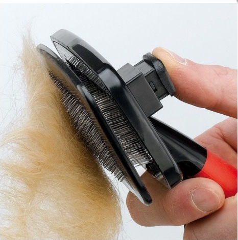 Ferplast Brush Medium for Misc Hair Lengths for Coat Cleaning