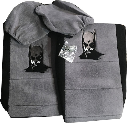 4бр Хавлия Batman Сив