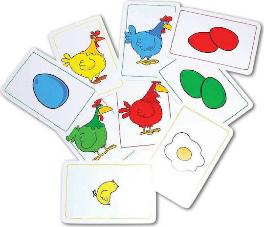 Board Game Κότες for 2-4 Players 9+ Years Old Svoura