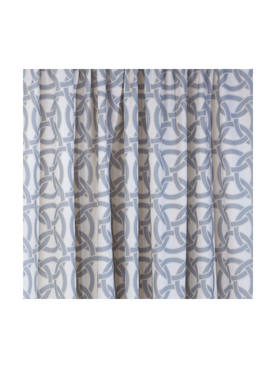 Anna Riska Curtain with Pencil Pleat Filip Ivory 417590 140x270cm