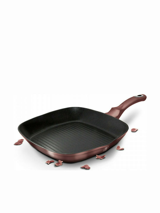Berlinger Haus i-Rose Collection Grill made of Aluminum with Non-Stick Coating 28cm