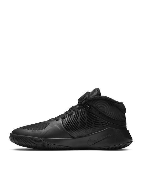 Nike Kids Sports Shoes Basketball Hustle D 9 GS Black