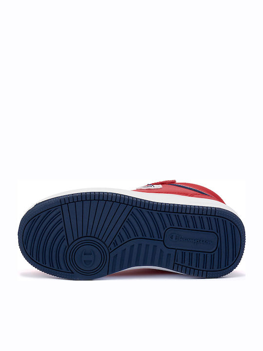 Mid Cut Shoe Rebound Vintage Mid B Ps Kids Basketball Shoes Red