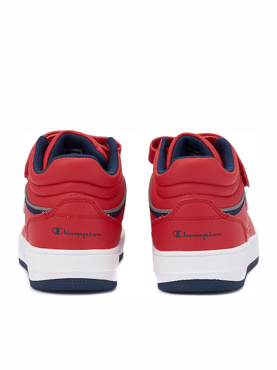 Mid Cut Shoe Rebound Vintage Mid B Ps Kids Basketball Shoes Red