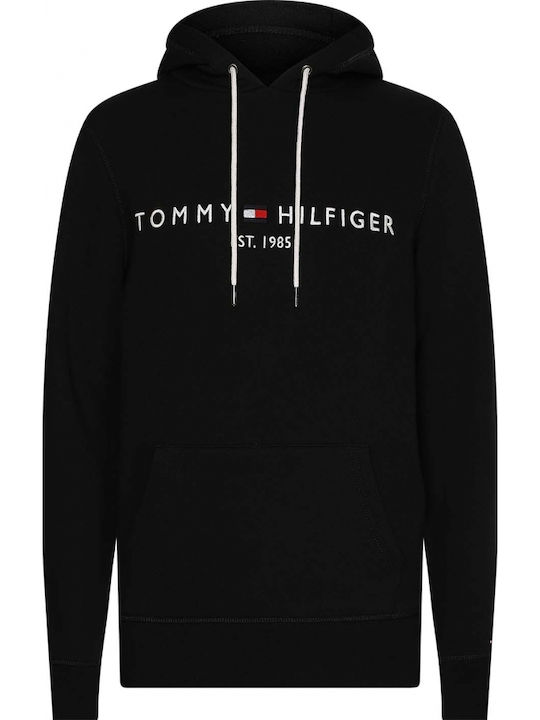 Sweatshirt with Hood Black