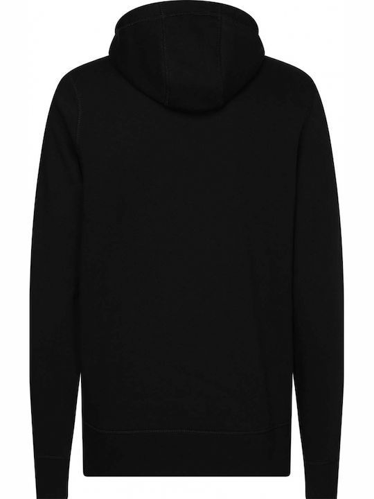 Sweatshirt with Hood Black