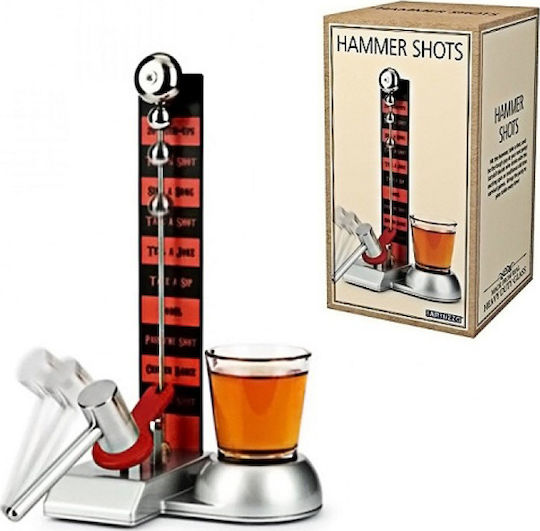 Zmart Imports Hammer Shots Drinking Game from Metallic