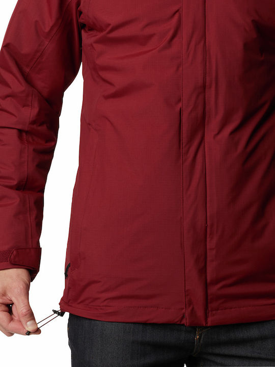Mission Air Interchange Winter Jacket Waterproof and Windproof Burgundy