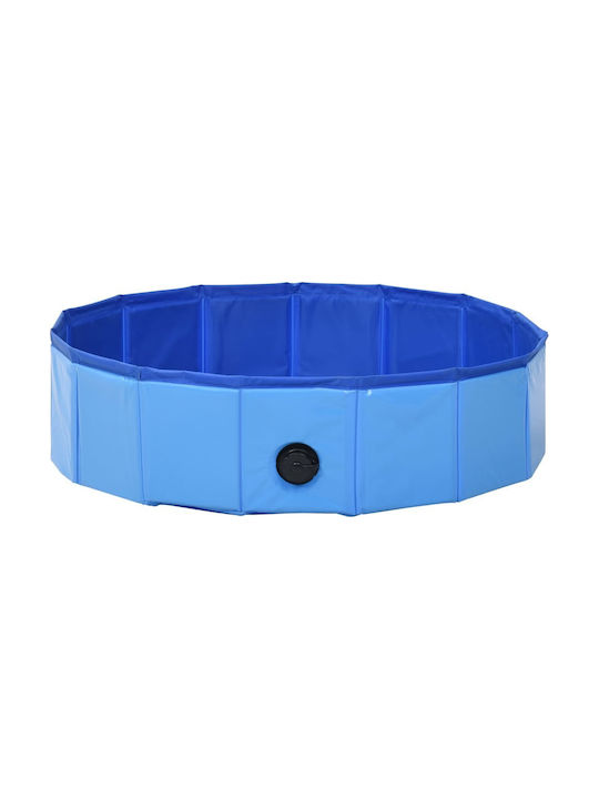 vidaXL Hundepool 80εκ. Blau 1Stück