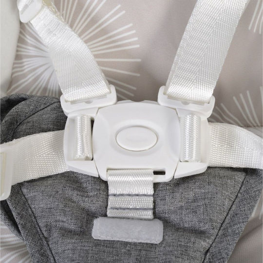 Cangaroo Ηλεκτρικό Relax Μωρού Cloud με Μουσική Grey για Παιδί έως 9kg