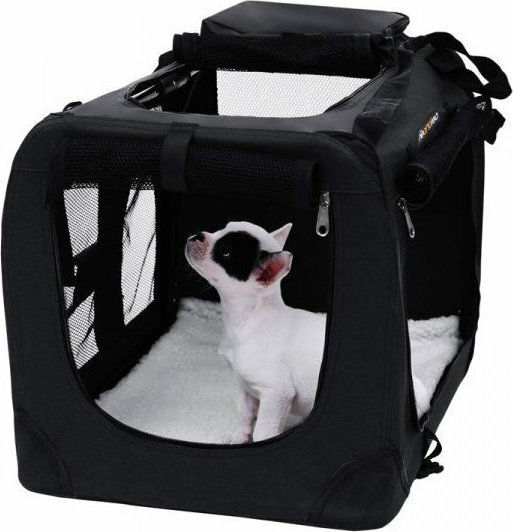 Songmics Feandrea Waterproof Dog Carrying Black Handbag L60xW40xH40cm