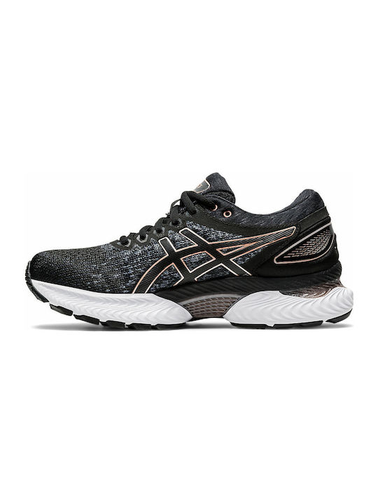 Gel-Nimbus 22 Knit Damen Sportschuhe Laufen Schwarz